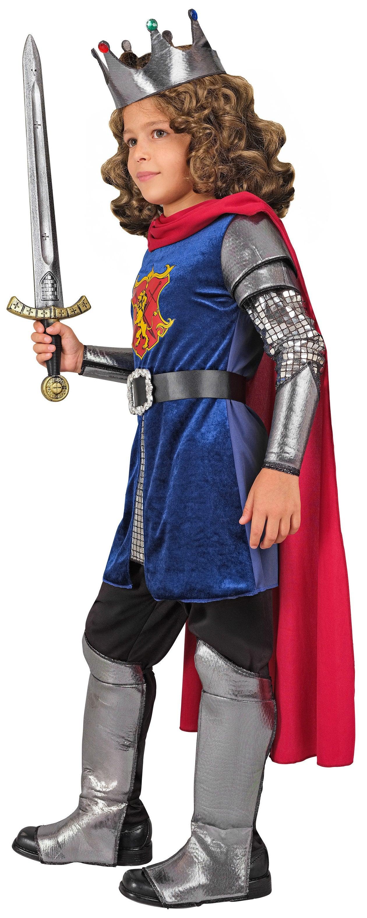 Disfraz de Rey Medieval con Armadura para Niño Reyes y Reinas Medievales Widmann