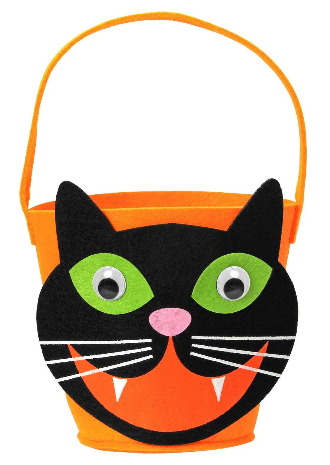 Cesta de Gato Negro de Halloween Infantil Complementos Halloween Widmann