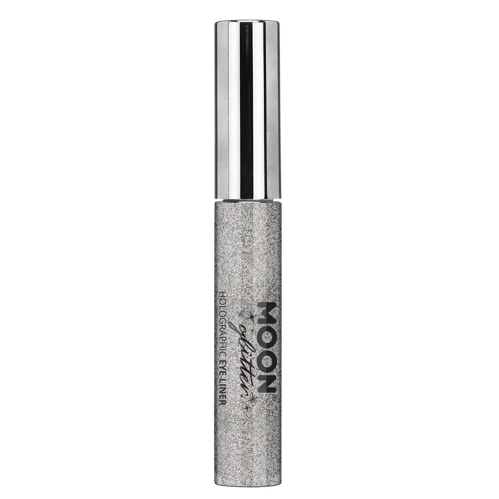 Eye Liner con Purpurina Holográfica en Colores Maquillaje y Pinturas Smiffys Plata