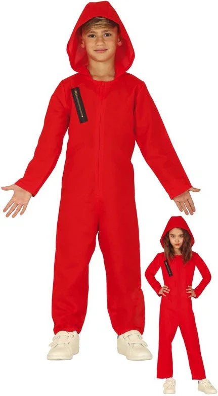 Disfraz de Mono Rojo con Capucha Infantil Cine y TV Guirca
