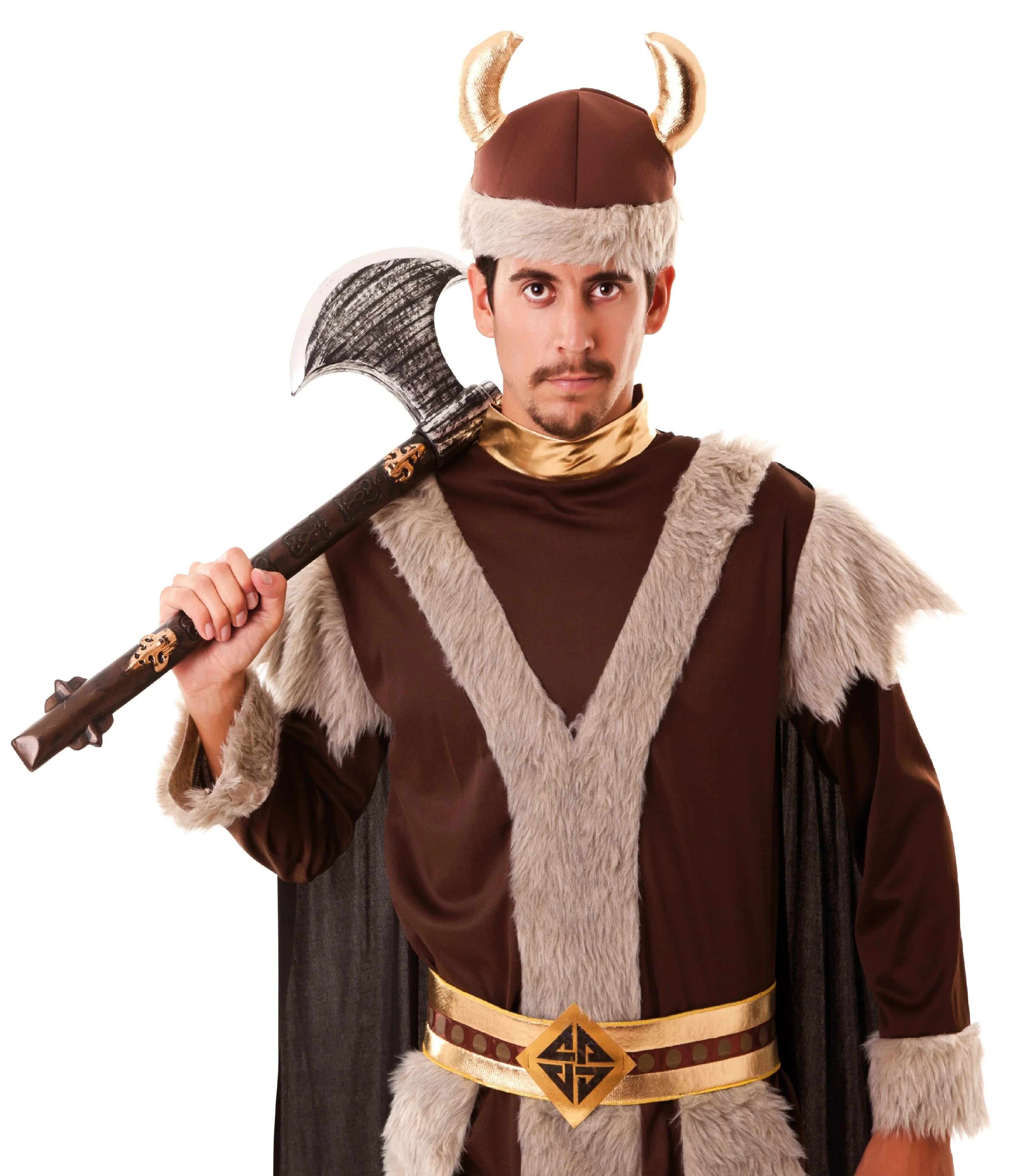 Hacha de Guerrero Vikingo de 63cm Complementos Vikingos EuroCarnavales