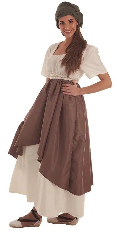 Disfraz de Artesana Medieval para Mujer Taberneras y Campesinas Medievales Llopis