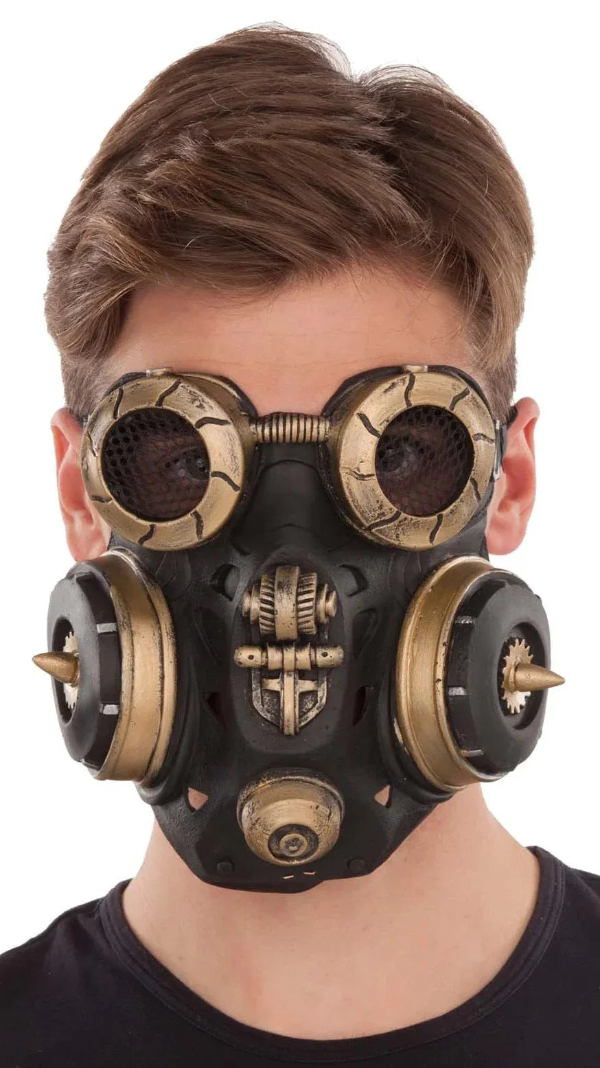 Máscara de Gas Steampunk de Látex Complementos Steampunk Viving