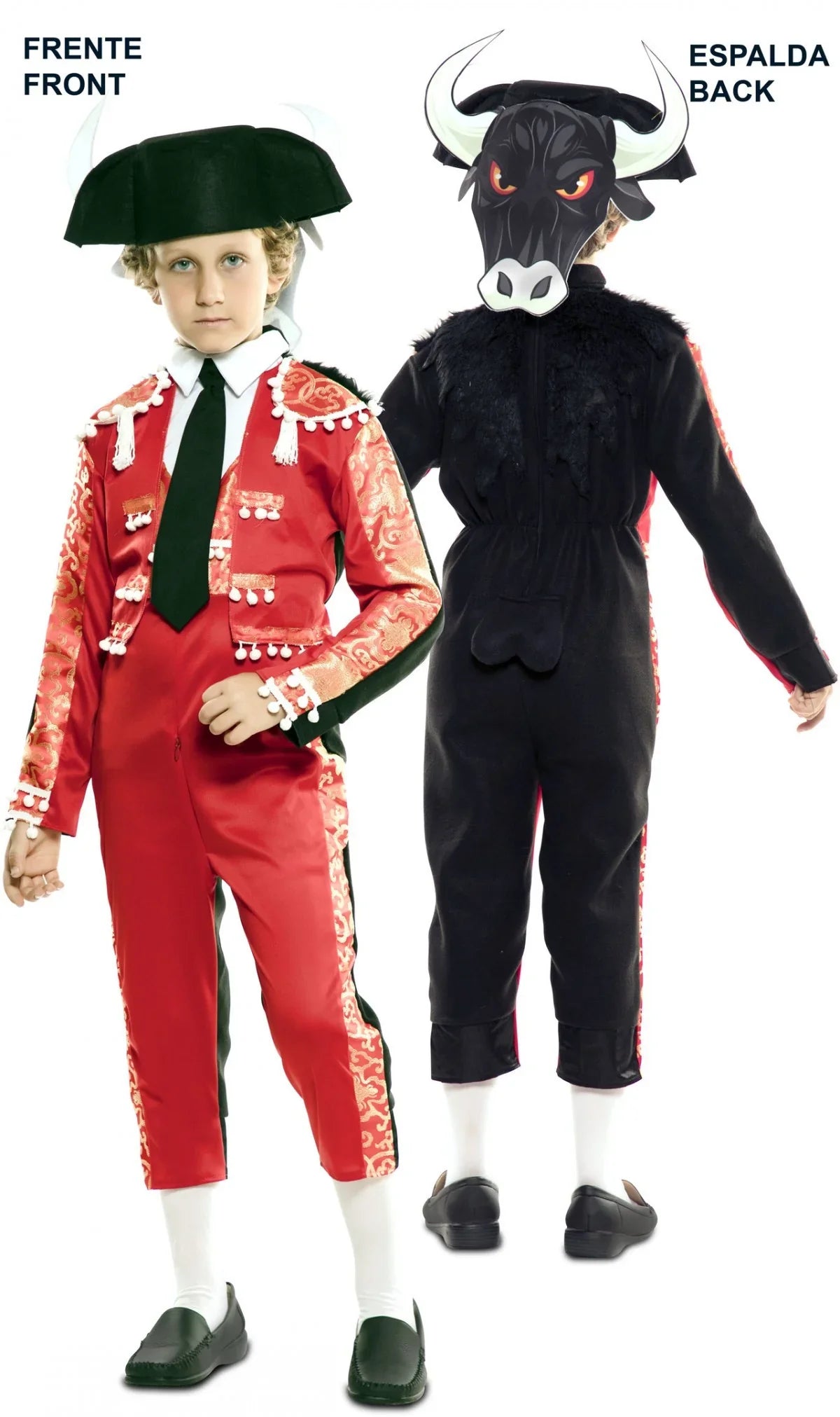 Disfraz Doble Torero y Toro para Niño Toreros EuroCarnavales