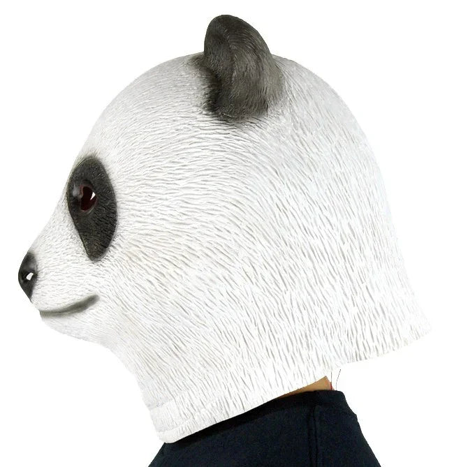 Máscara de Oso Panda de Látex Oso Panda EuroCarnavales