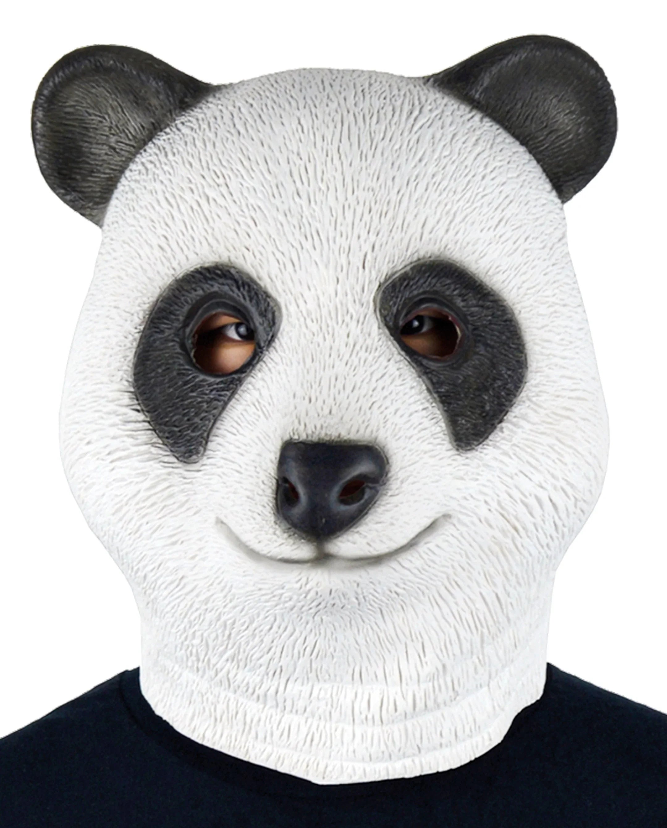 Máscara de Oso Panda de Látex Oso Panda EuroCarnavales