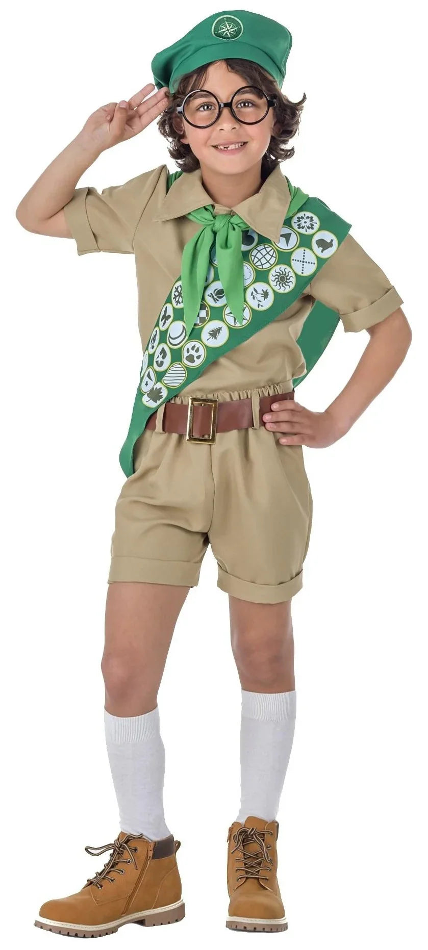 Disfraz de Boy Scout para Niño Exploradores Kimokawaii