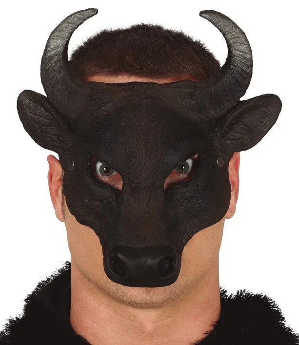 Media Máscara de Toro de Foam Vaca y Toro Guirca