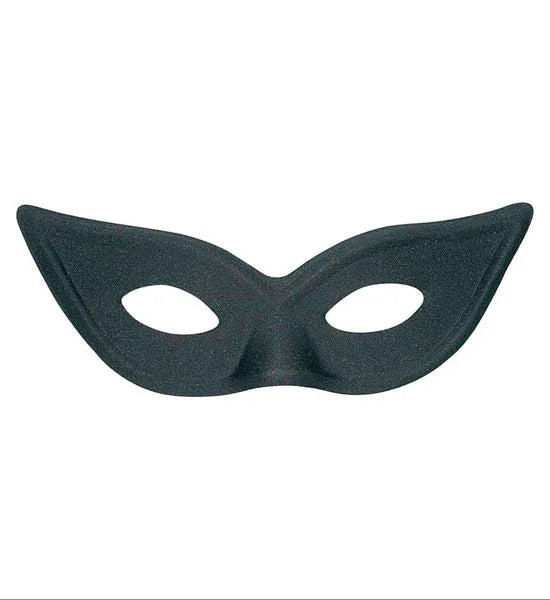 Antifaz negro con goma Antifaces Widmann