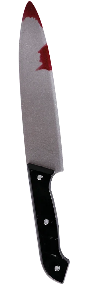 Cuchillo de Cocina Realista con Sangre Cuchillos, Machetes y Hachas Partilandia