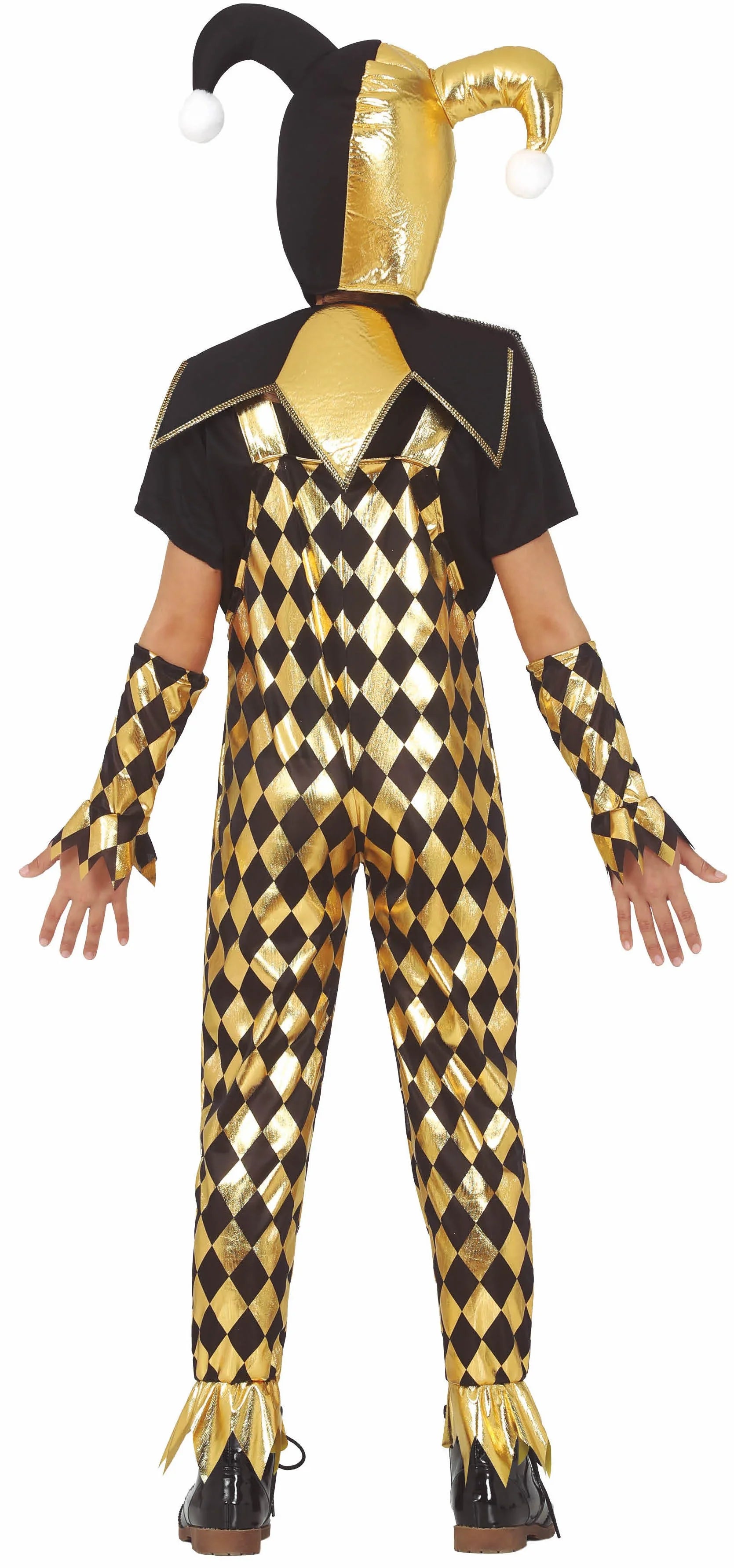 Disfraz de Harley Amarillo para Niña Harley Quinn Guirca