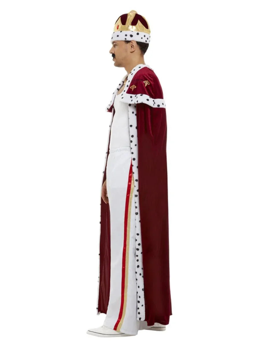 Disfraz de Freddie Mercury con Capa para Adulto Freddie Mercury Smiffys