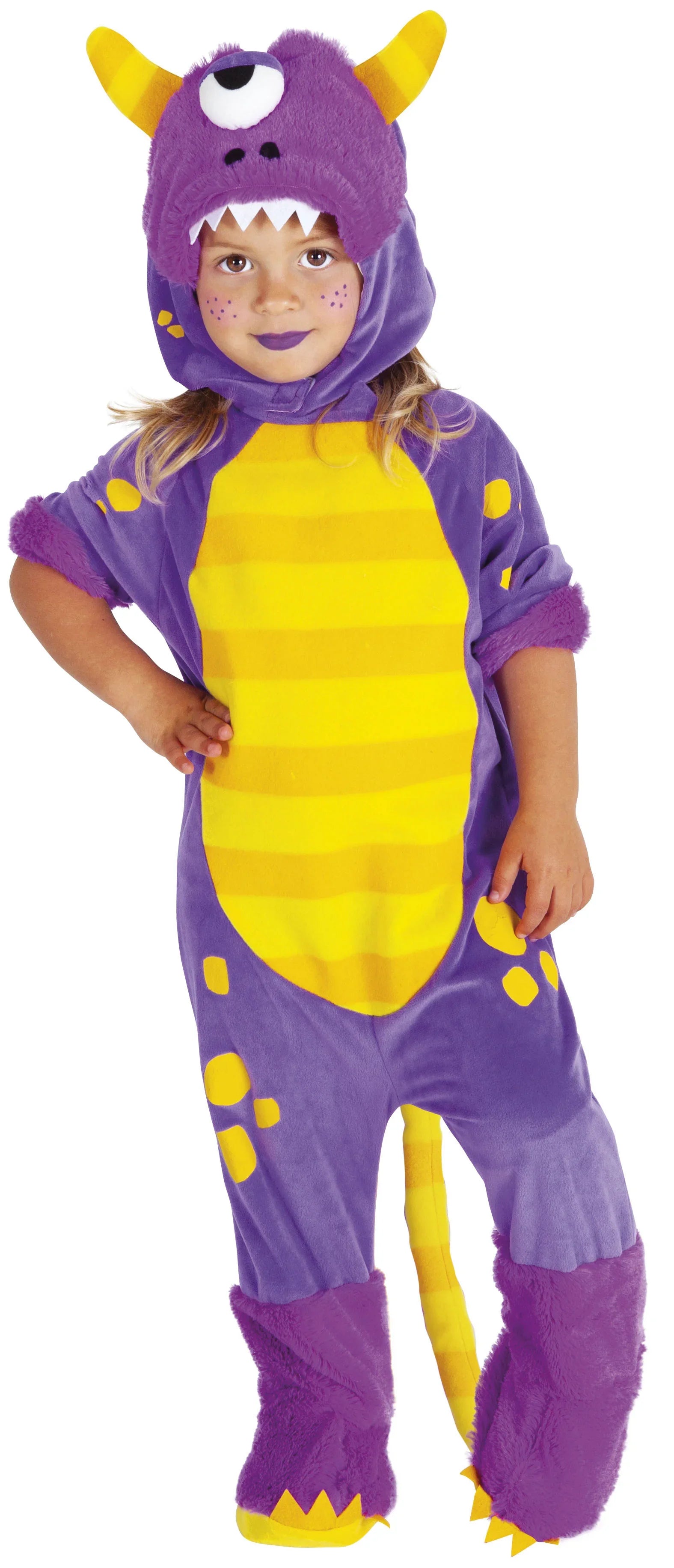 Disfraz de Monstruo Morado Infantil Monstruos Rubies