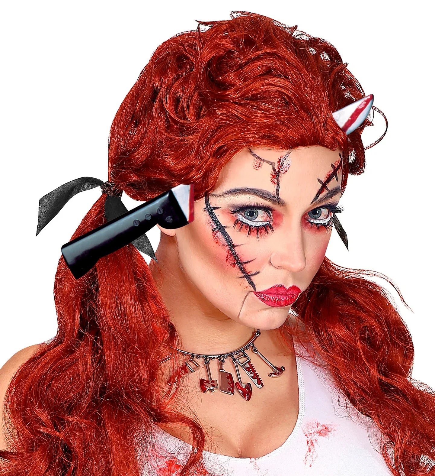 Cuchillo atravesando cabeza COMPLEMENTOS Widmann