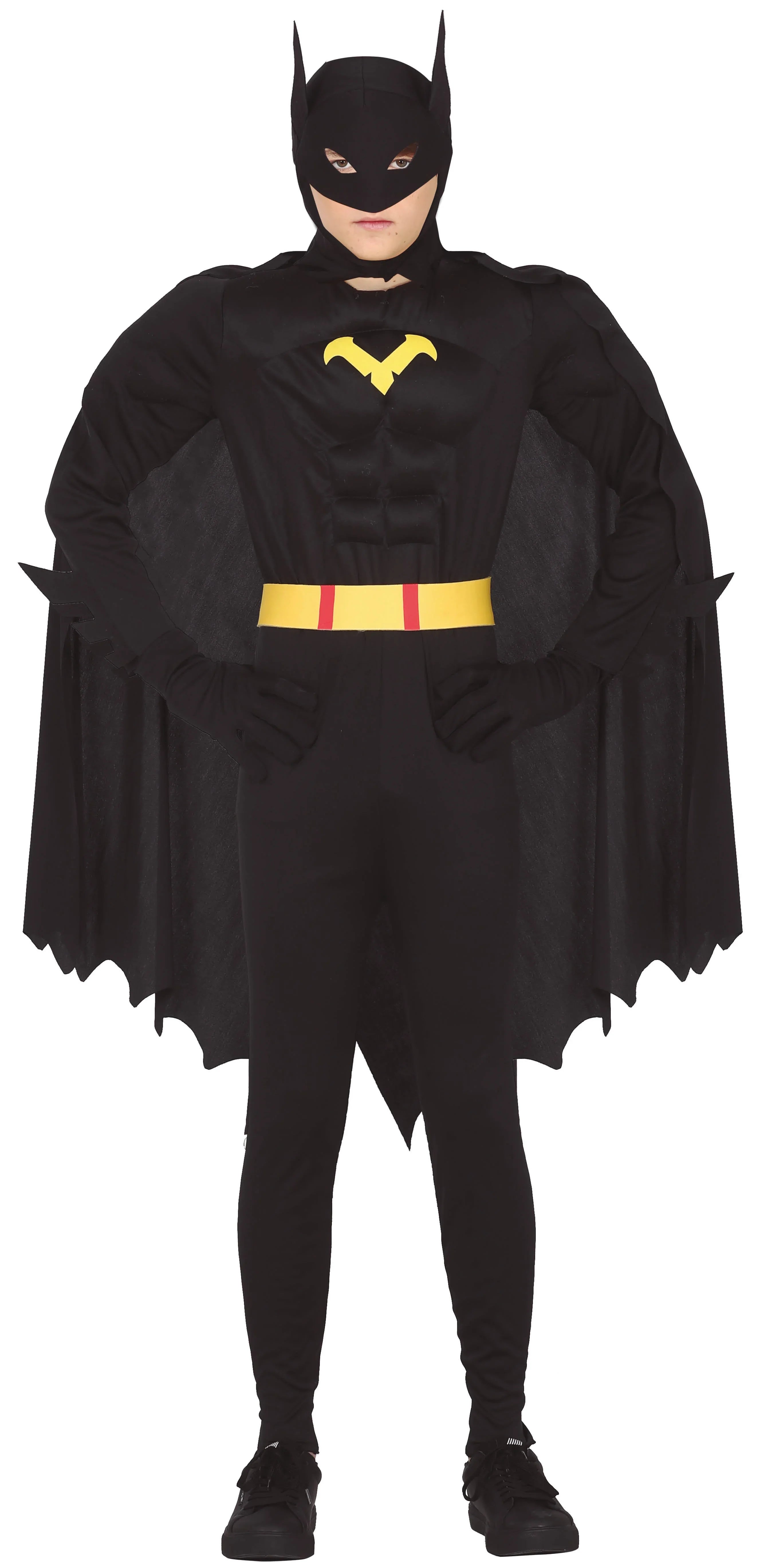 Disfraz de Niño Murciélago con Músculos Superhéroes Infantiles Guirca