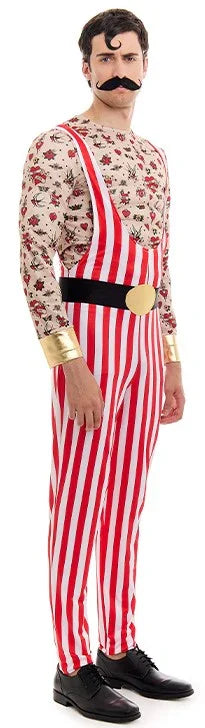 Disfraz de Forzudo Años 20 con Tatuajes para Hombre Forzudos Partilandia