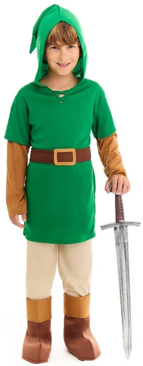 Disfraz de Link Zelda para Niño Videojuegos Partilandia