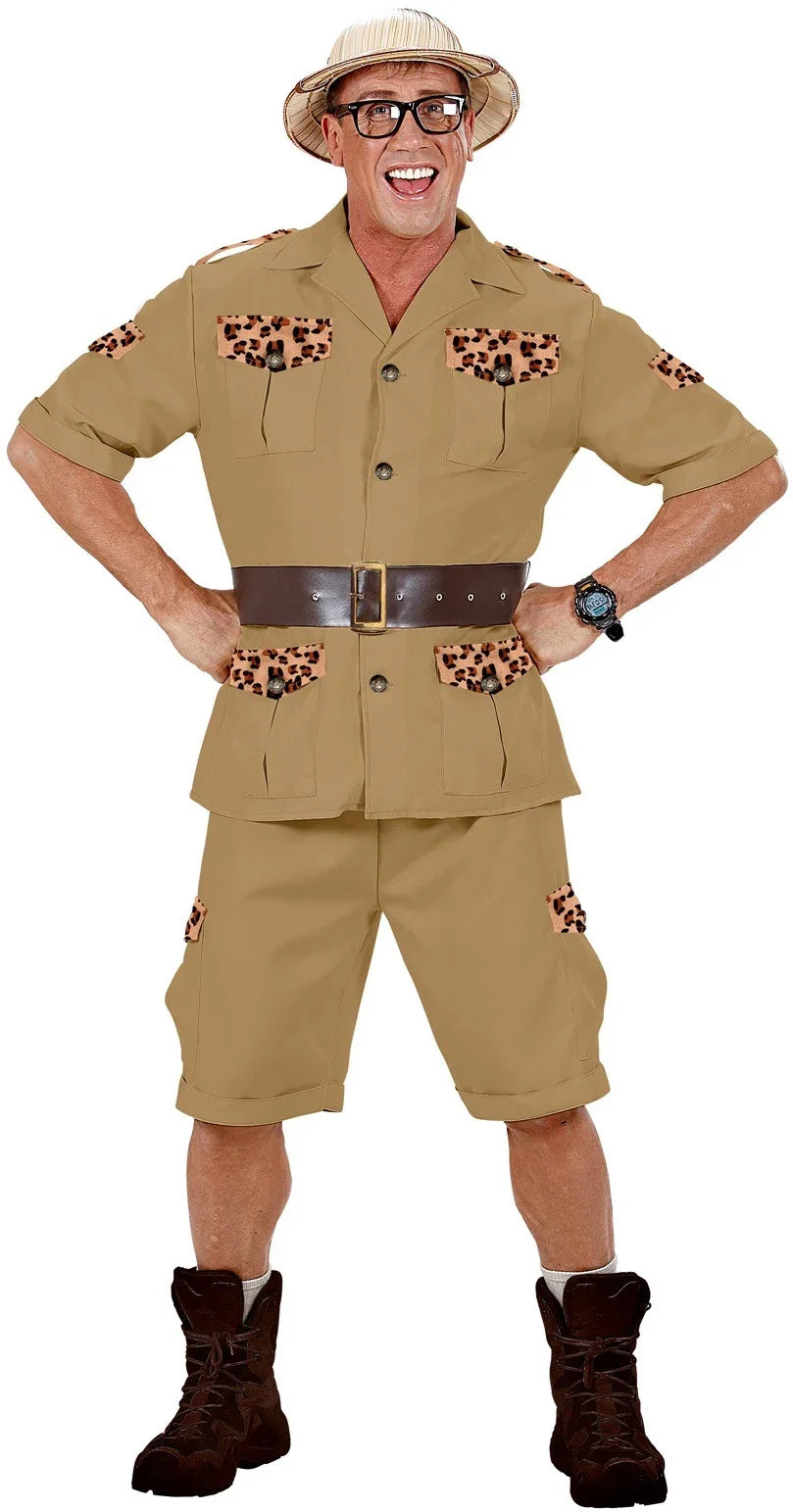 Disfraz de Safari para Hombre Adultos Widmann
