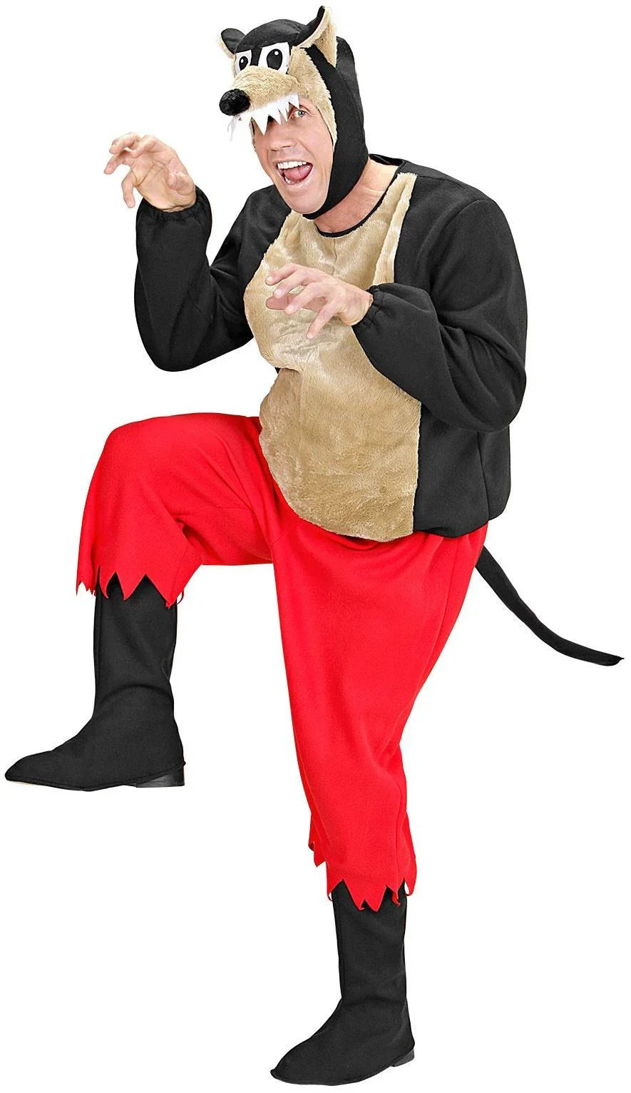 Disfraz de Lobo Feroz para Adulto Adultos Widmann
