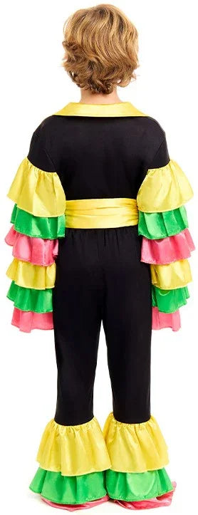 Disfraz de Rumbero Negro para Niño Rumberos y Caribeños Partilandia