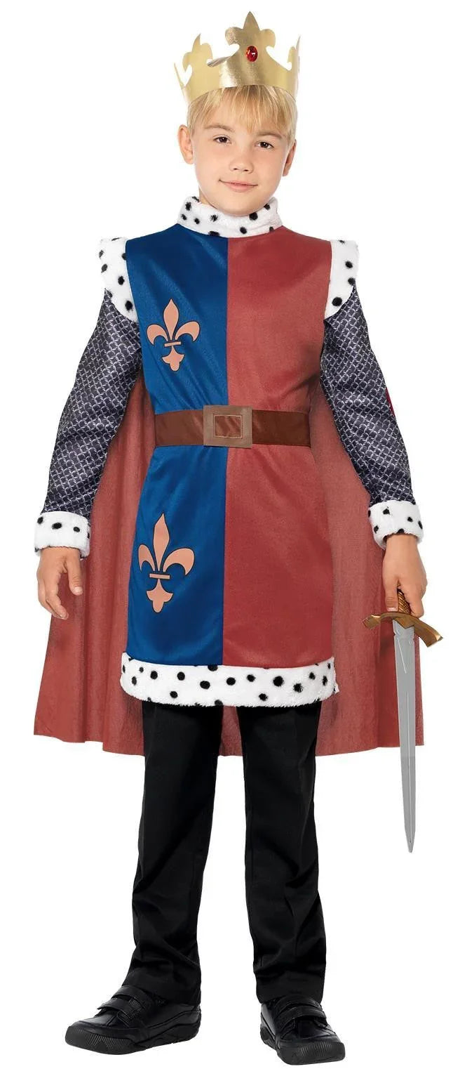 Disfraz de Rey Arturo Medieval para Niño Medieval Infantiles Smiffys