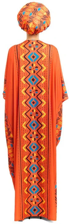 Disfraz de Africana Tradicional para Mujer Africanos Partilandia