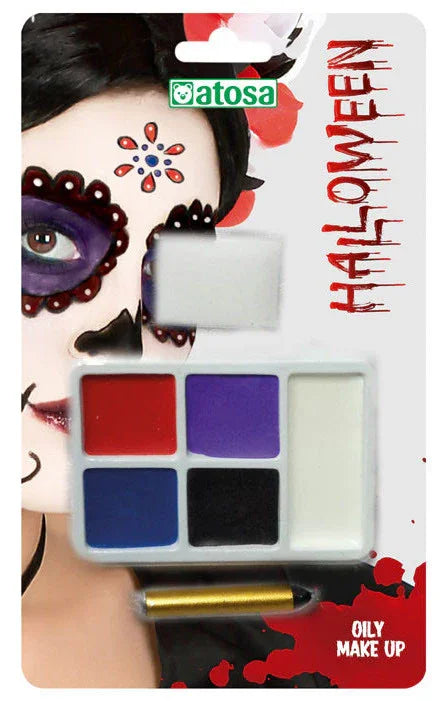 Set de Maquillaje de Catrina Halloween Kits de Maquillaje Atosa