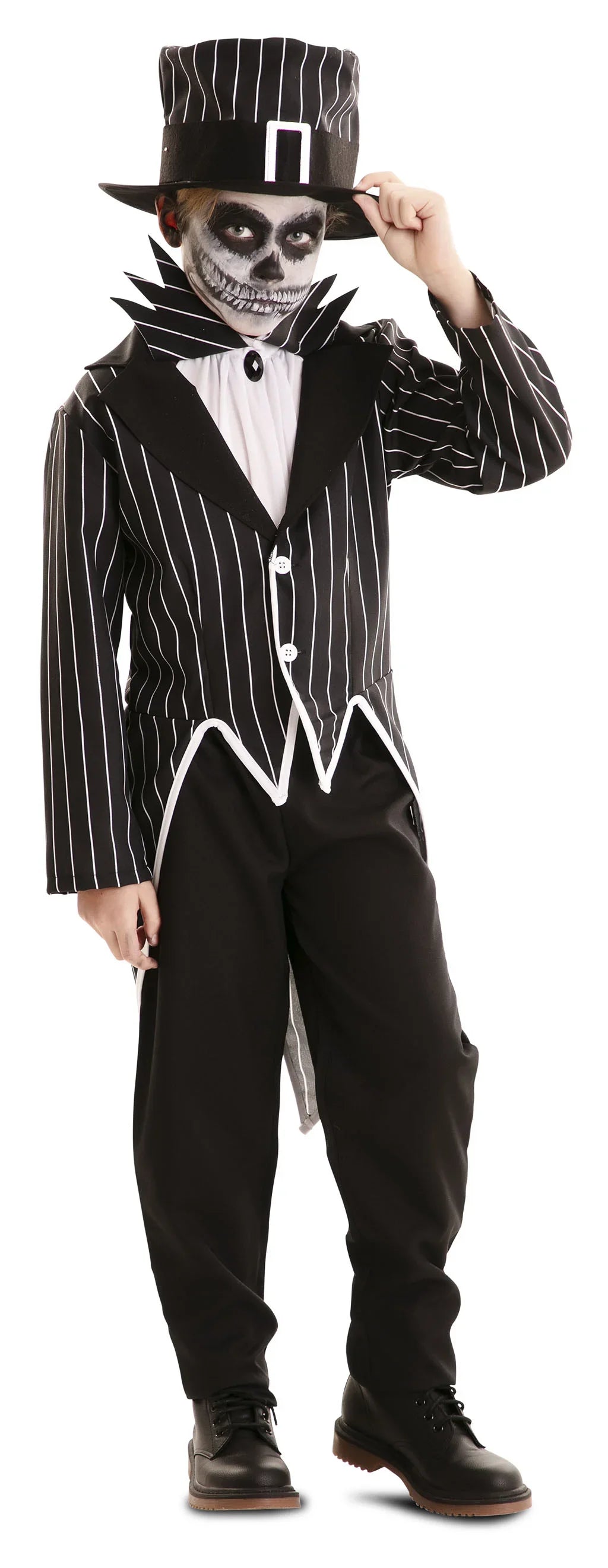 Disfraz de Jack Skellington para Niño Esqueletos EuroCarnavales