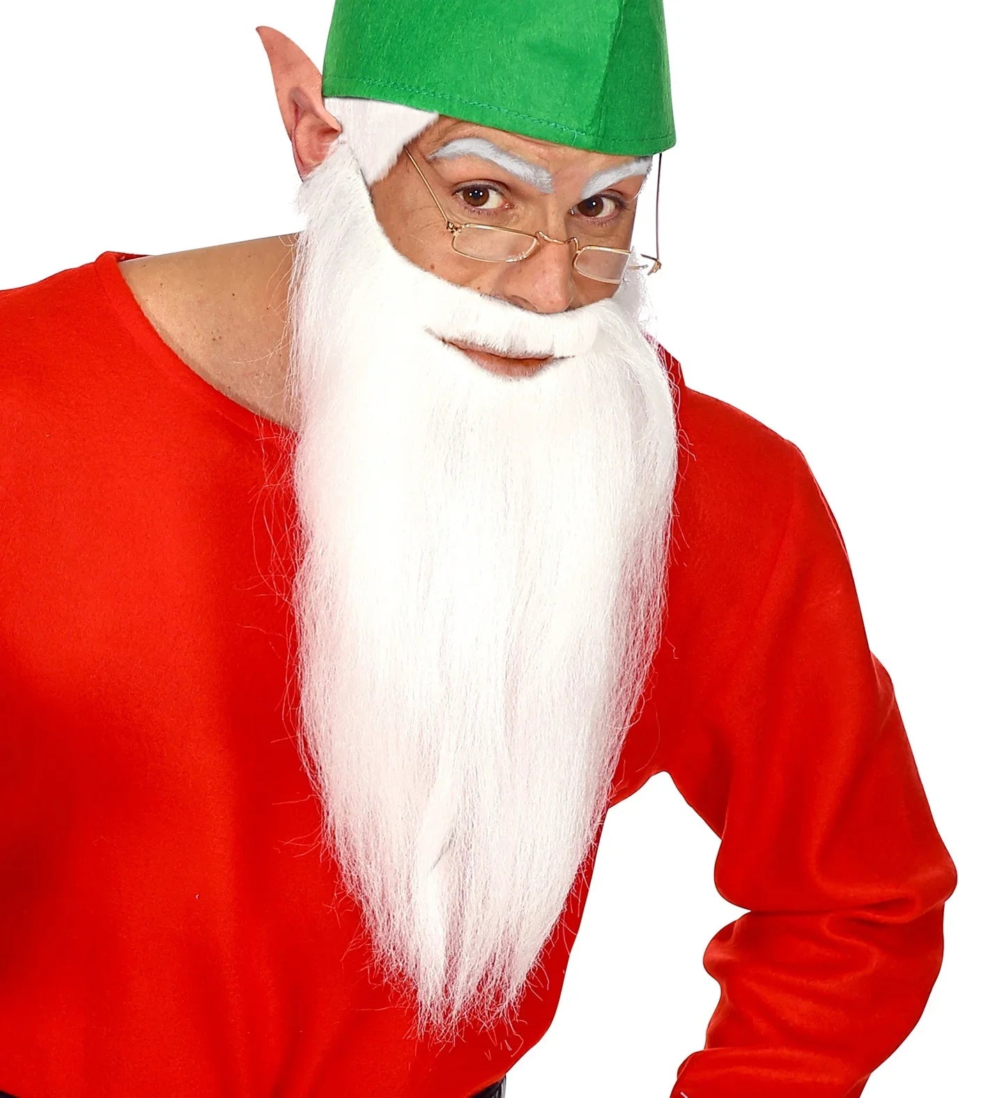 Barba Larga Blanca con Bigote Barbas y Bigotes Widmann