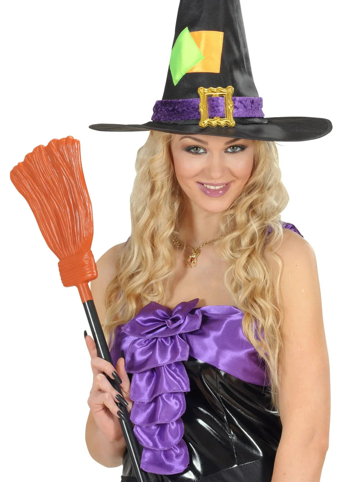 Escoba de Bruja de Plástico de 122cm Escobas Widmann