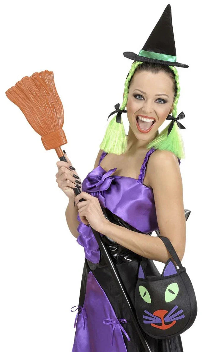 Escoba de Bruja de Plástico de 122cm Escobas Widmann
