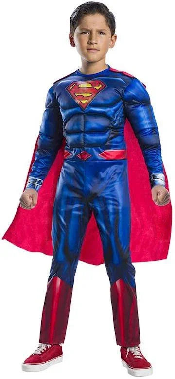 Disfraz de Superman Black Line Infantil Superman y Supergirl Rubies