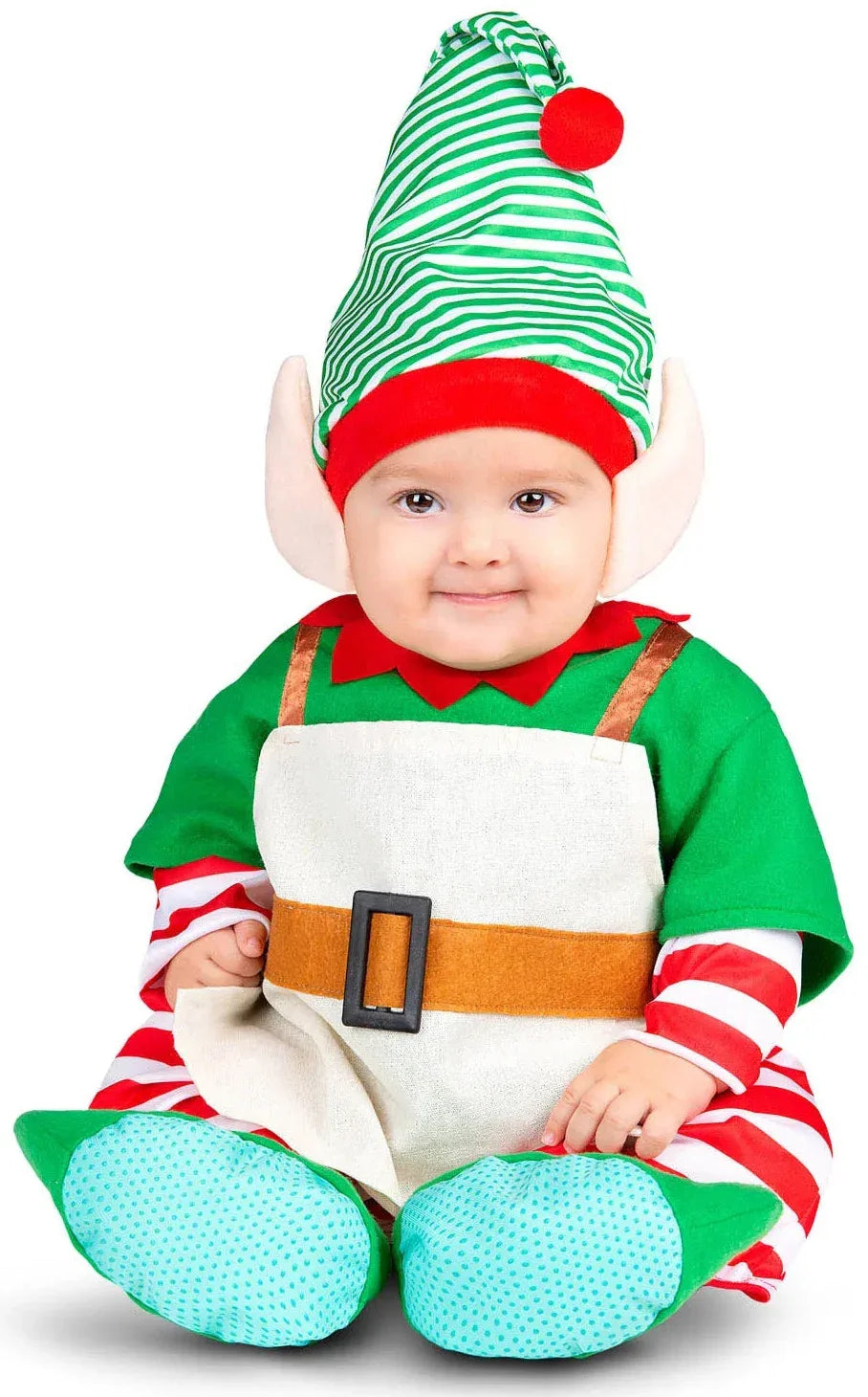 Disfraz de Elfo Ayudante para Bebé Elfos Navideños Viving