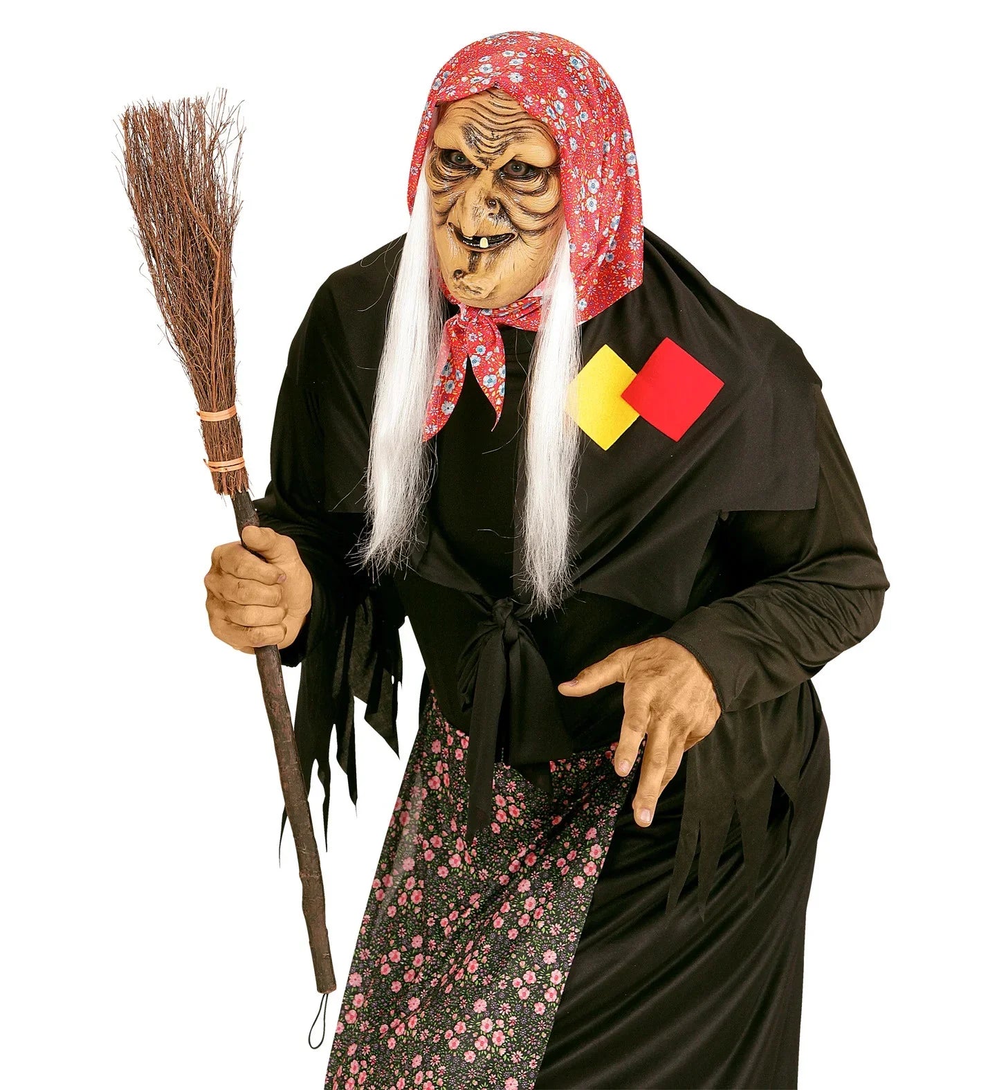 Escoba de Bruja Efecto Real COMPLEMENTOS Widmann