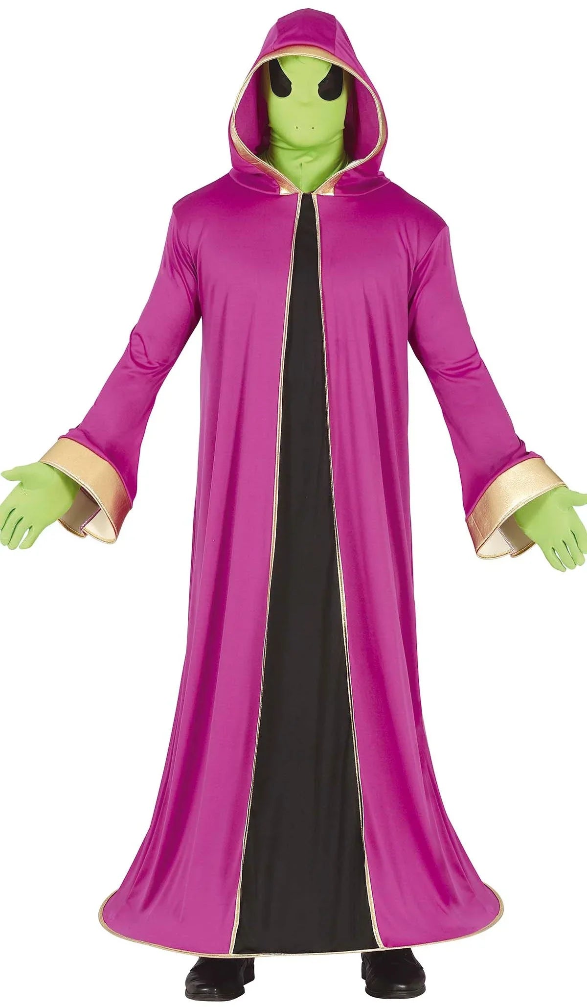 Disfraz de Alien Espacial con Túnica para Adulto Extraterrestres Guirca