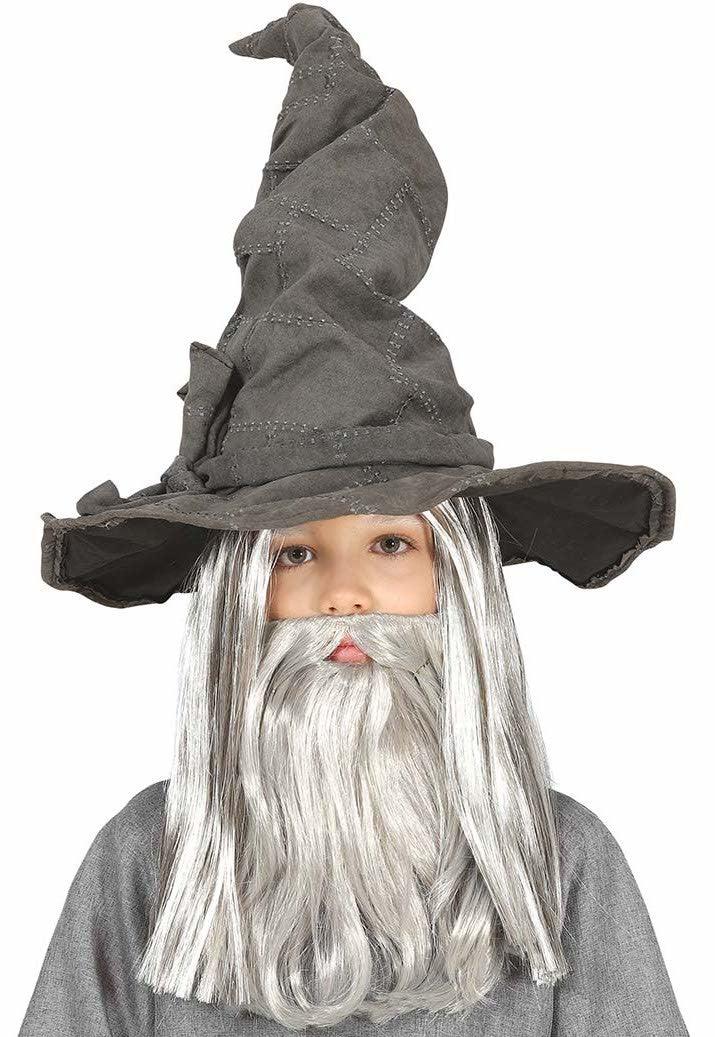 Sombrero de Brujo Gris Infantil Sombreros de Bruja Guirca