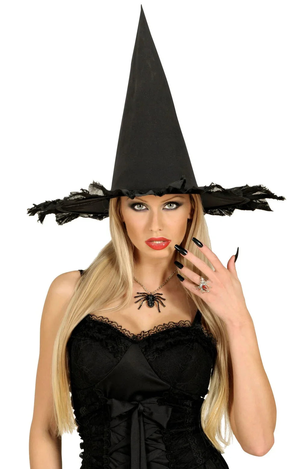 Anillo de Araña con Gema Roja Anillos Widmann