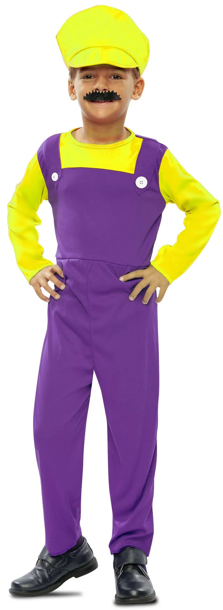 Disfraz de Wario Infantil Super Mario Bros y Luigi EuroCarnavales