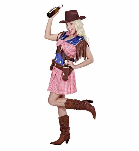 Disfraz de Rodeo Cowgirl para Mujer Indios y Vaqueros Widmann
