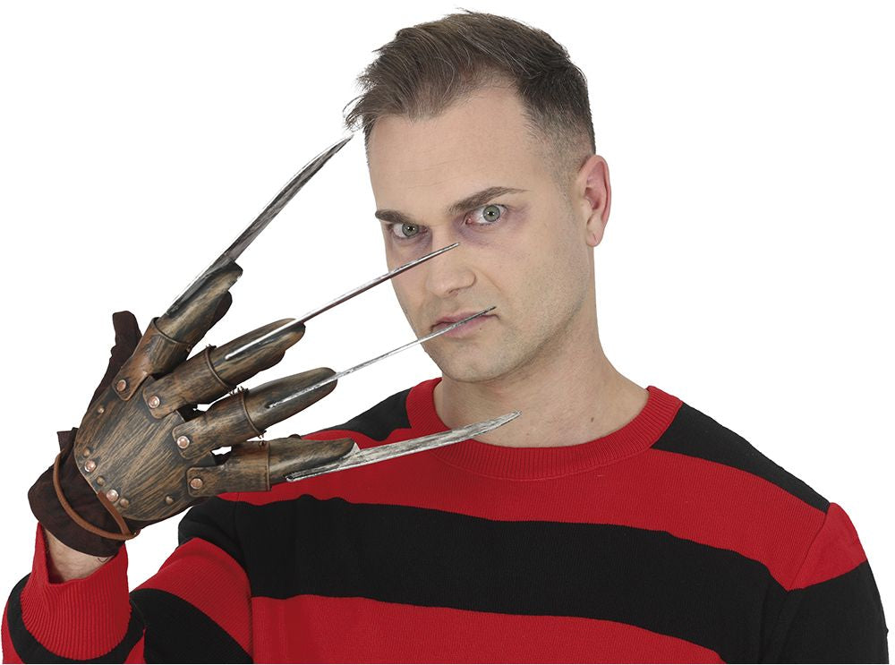 Luva com lâminas do Freddy Krueger
