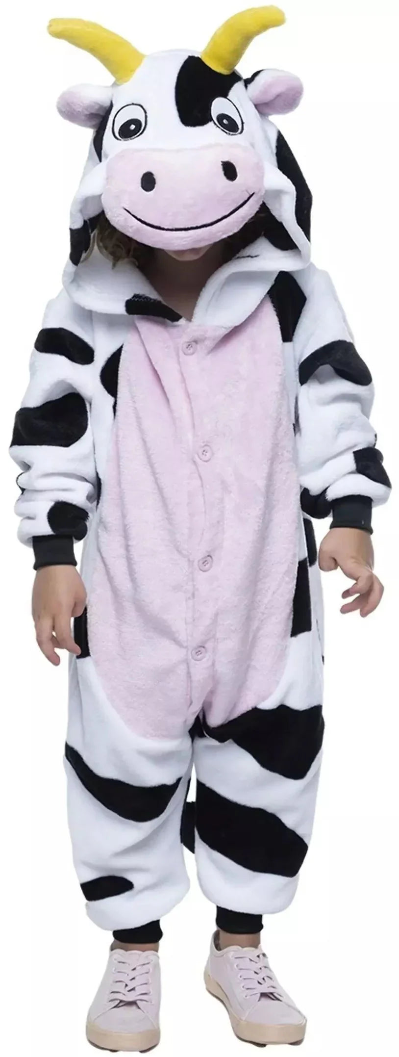 Disfraz de Vaca Manchitas de Peluche Infantil Vaca y Toro Rubies