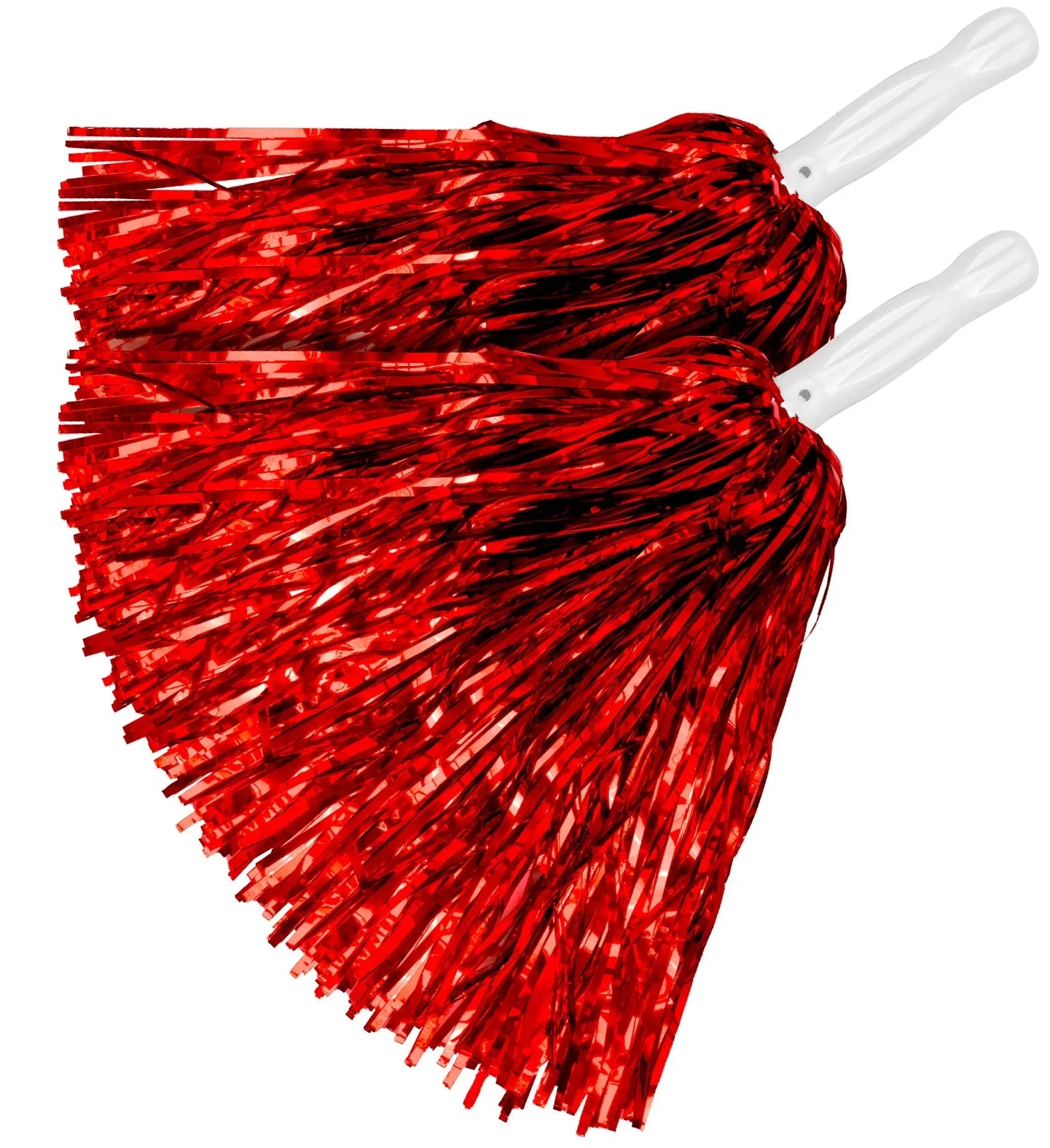 Set de Pompones Metalizados en Colores Pompones Widmann Rojo