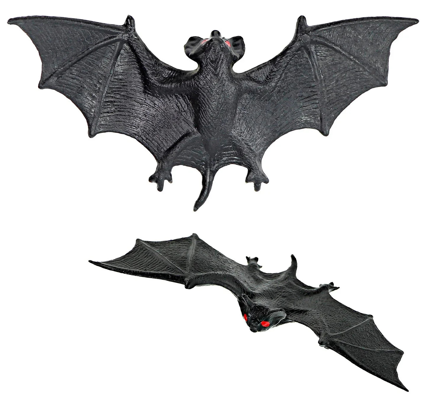 Cuatro Murciélagos Negros para Decoración COMPLEMENTOS Widmann
