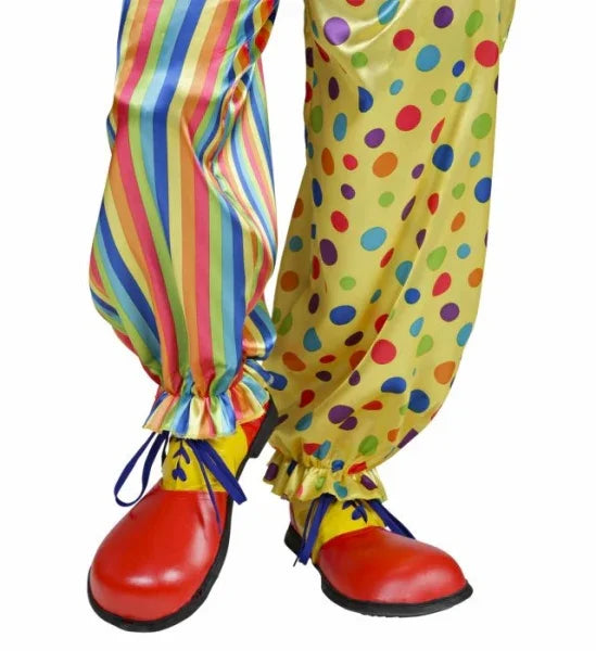 Zapatos Payaso en rojo y amarillo COMPLEMENTOS Widmann