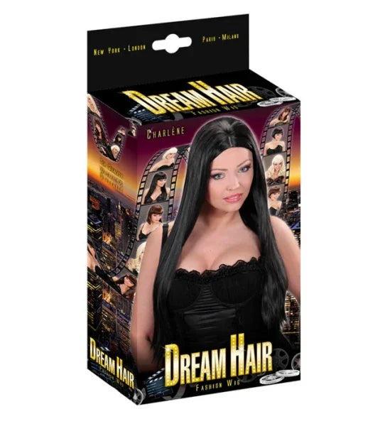 Peluca Morena Larga Sin Flequillo Pelucas Widmann