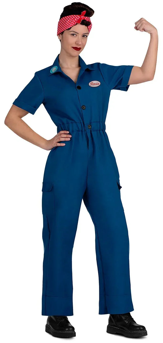 Disfraz de Rosie la Remachadora para Mujer Grease y Años 40 - 50 Viving