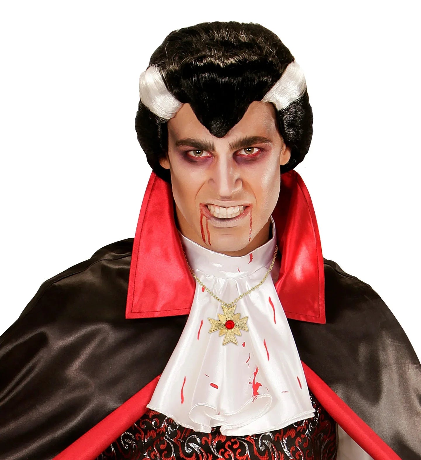 Colgante de Drácula en Forma de Cruz Dorada Joyas y Bisutería Widmann