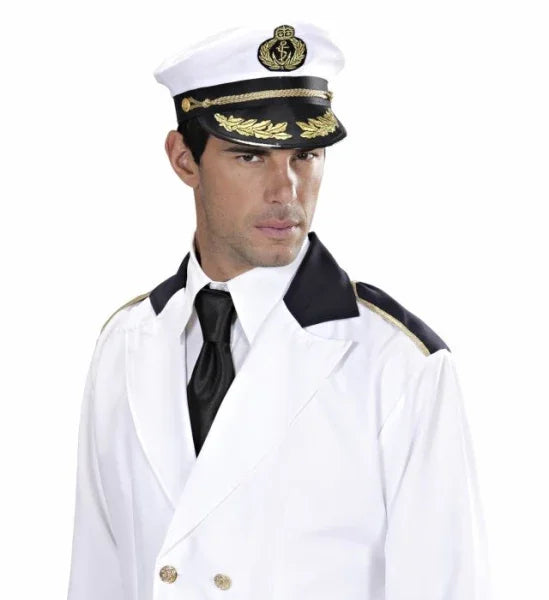 Gorra de capitan marina - Deluxe - Sombreros y Gorros Widmann