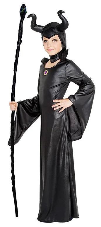 Disfraz de Hada Maléfica Negra para Niña Maléfica Partilandia