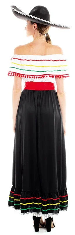 Disfraz de Mejicana Clásica para Mujer Mexicanos Partilandia